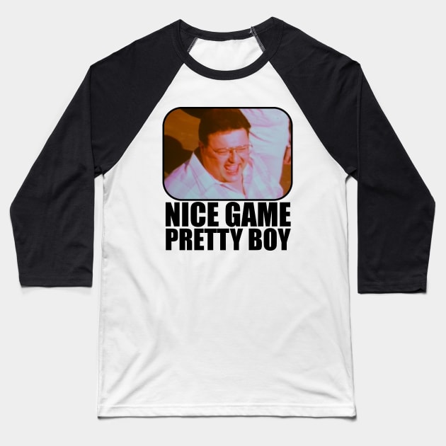 Seinfeld Nice Game Pretty Boy Baseball T-Shirt by Nerd_art